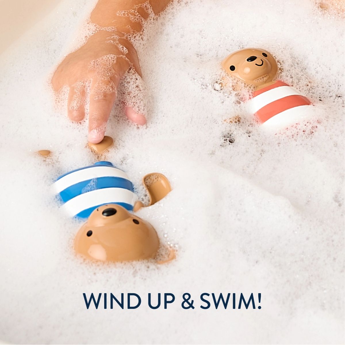 Brinquedo De Banho Itzy Ritzy Silly Swimmers Bears