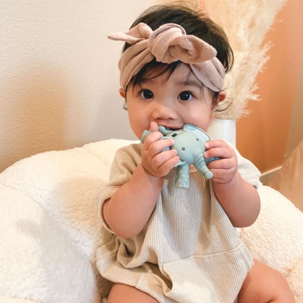 Mordedor Itzy Ritzy Molar Teether Elefante Emmerson