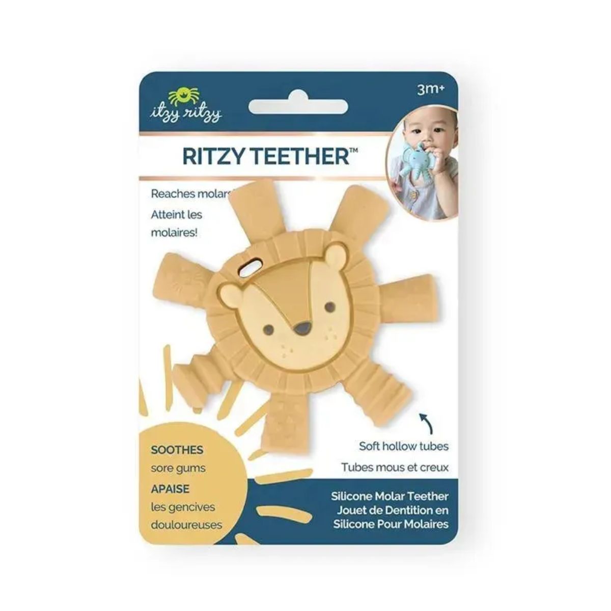 Mordedor Itzy Ritzy Molar Teether Leão