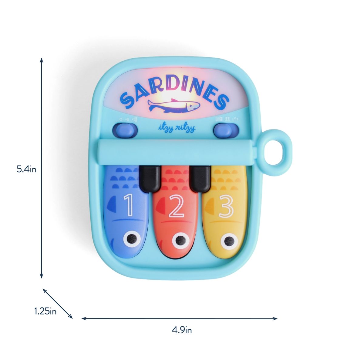 Itzy Ritzy Bitzy Tunes Sardines Baby Piano Toy