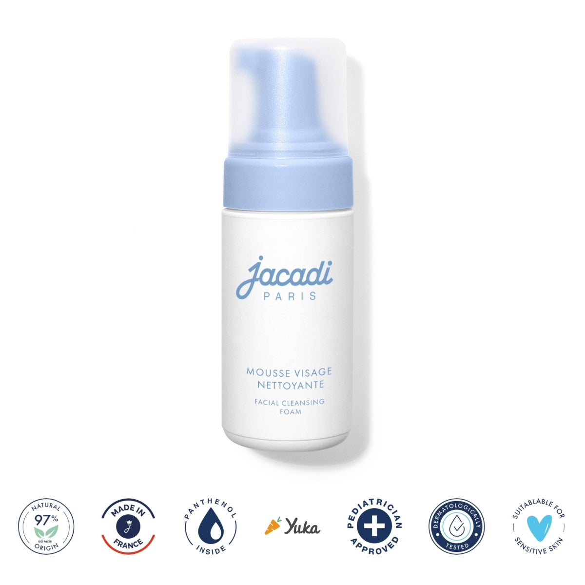 Jacadi Baby Cleansing Face Mousse – 100 ml on Luna Baby Store Miami