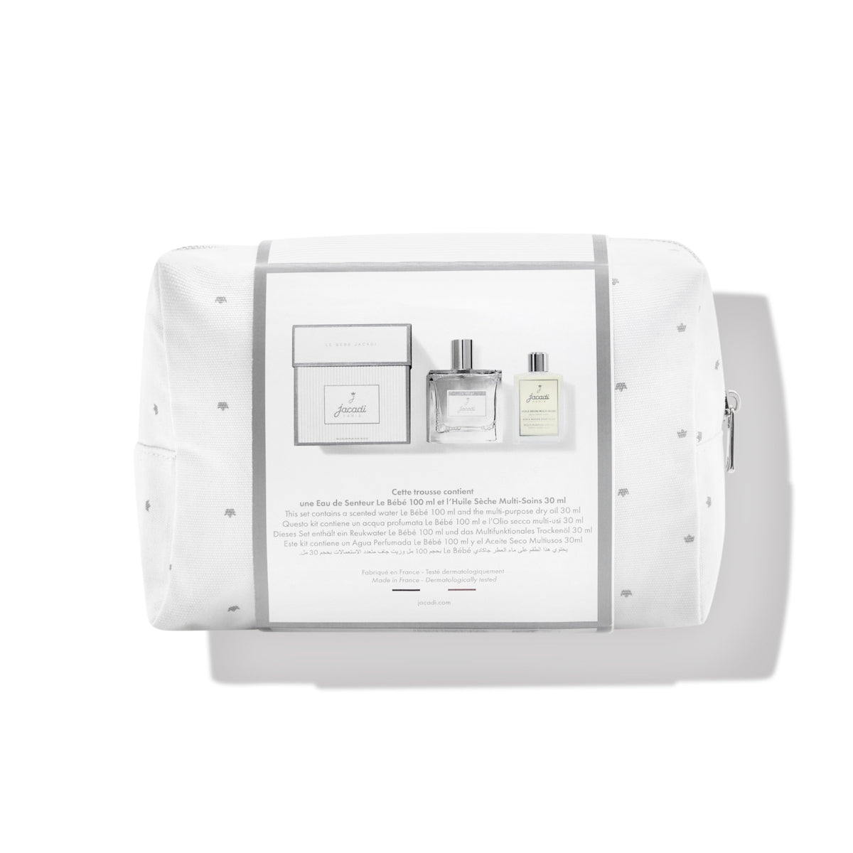 Jacadi Baby & Mom Skincare Pouch Set on Luna Baby Store Miami