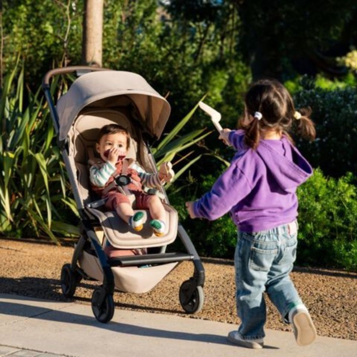 Joolz Aer2 Lightweight Compact Stroller - Pebble Grey