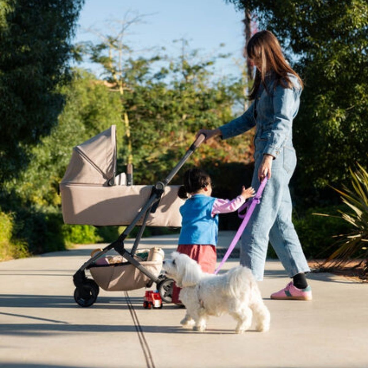 Joolz Aer2 Lightweight Compact Stroller - Pebble Grey