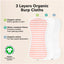 KeaBabies 5-Pack Softe Burp Cloths Sweet Charm on Luna Baby Store Miami