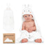 Toalha de Banho Infantil Com Capuz Keababies Cuddle Baby Bunny - Regular