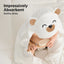 Toalha de Banho Infantil Com Capuz Keababies Cuddle Baby Grizzly - Regular

 on Luna Baby Store Miami