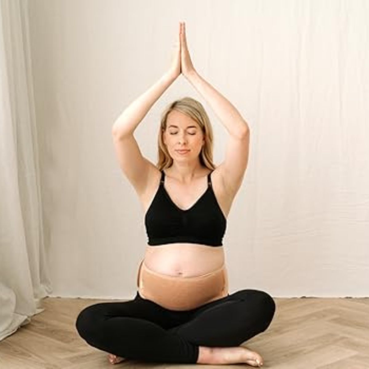 Cinta de Suporte Para Gestantes KeaBabies Ease Classic Ivory