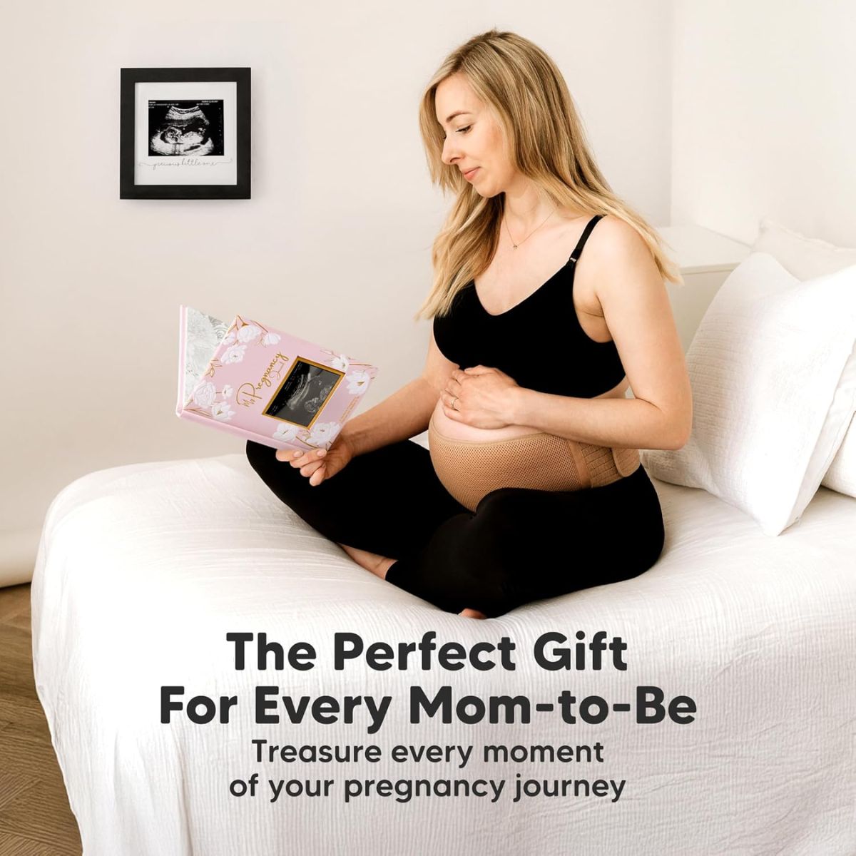 Cinta de Suporte Para Gestantes KeaBabies Ease Classic Ivory