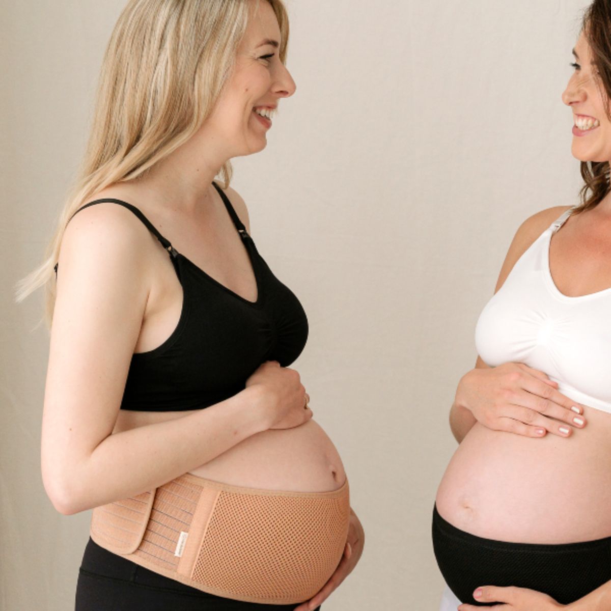 Cinta de Suporte Para Gestantes KeaBabies Ease Classic Ivory
