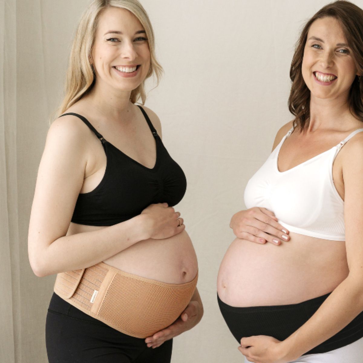 Cinta de Suporte Para Gestantes KeaBabies Ease Classic Ivory