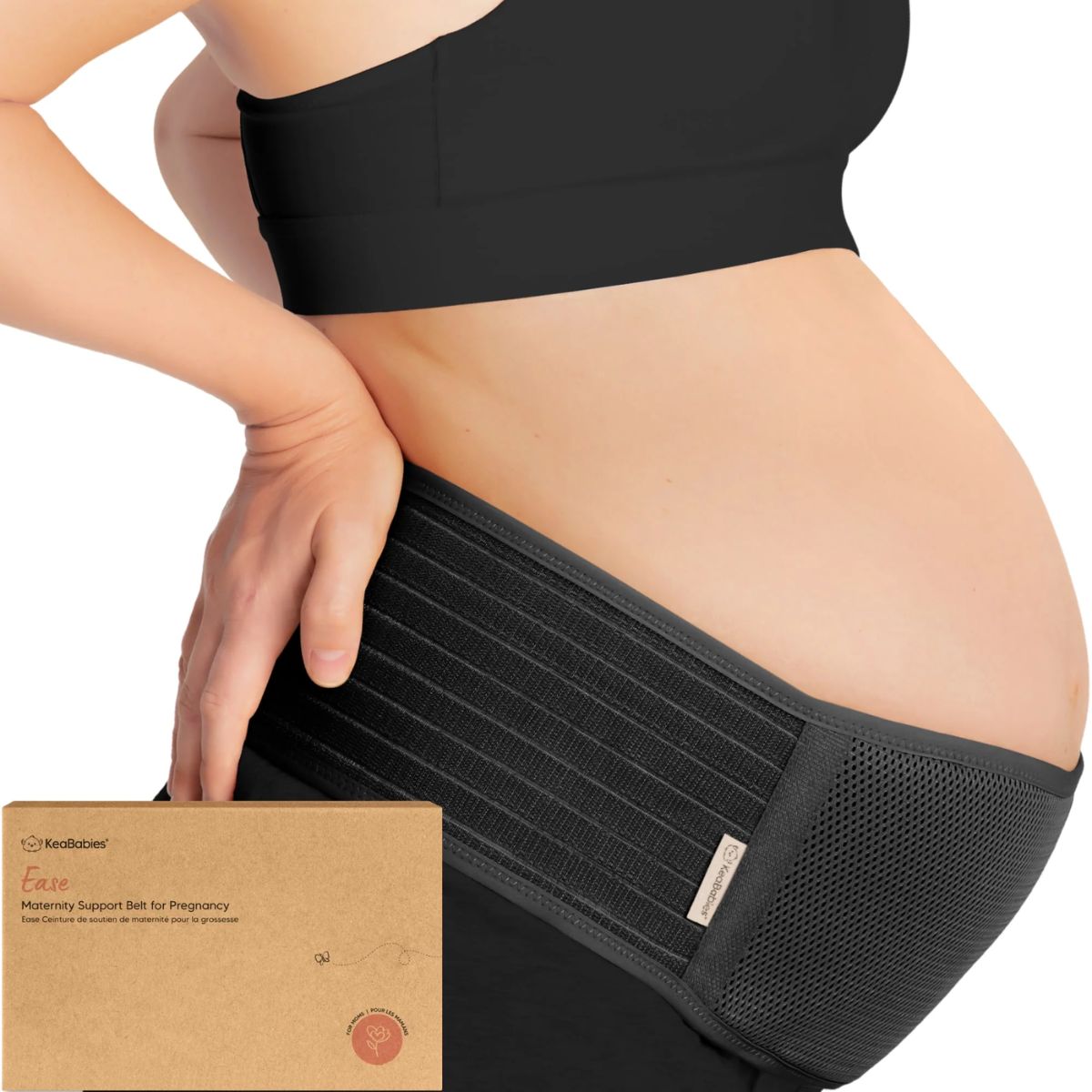 Cinta de Suporte Para Gestantes KeaBabies Ease Midnight Black

 on Luna Baby Store Miami