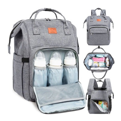 Mochila Maternidade KeaBabies Original Classic Gray