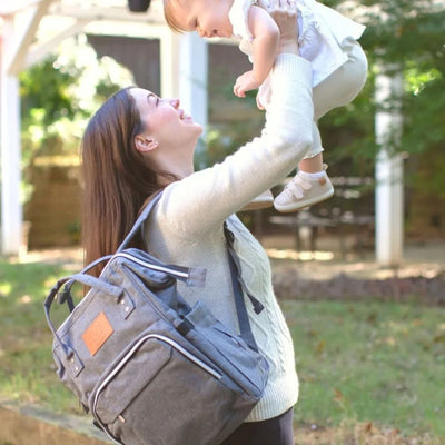 Mochila Maternidade KeaBabies Original Classic Gray