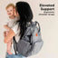Mochila Maternidade KeaBabies Original Classic Gray on Luna Baby Store Miami