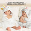 Toalha de Banho Infantil Com Capuz Keababies PlayPals Ella - Regular on Luna Baby Store Miami