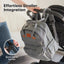 KeaBabies Rove Diaper Backpack - Classic Grey