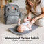 KeaBabies Rove Diaper Backpack - Classic Grey
