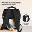 KeaBabies Rove Diaper Backpack -  Trendy Black