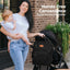 KeaBabies Rove Diaper Backpack -  Trendy Black