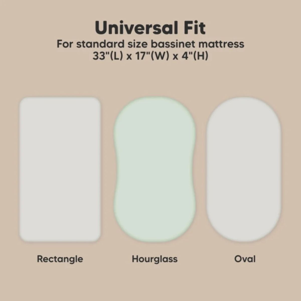 Kit de Lençol Para Moíses Soothe KeaBabies Sage - Universal

