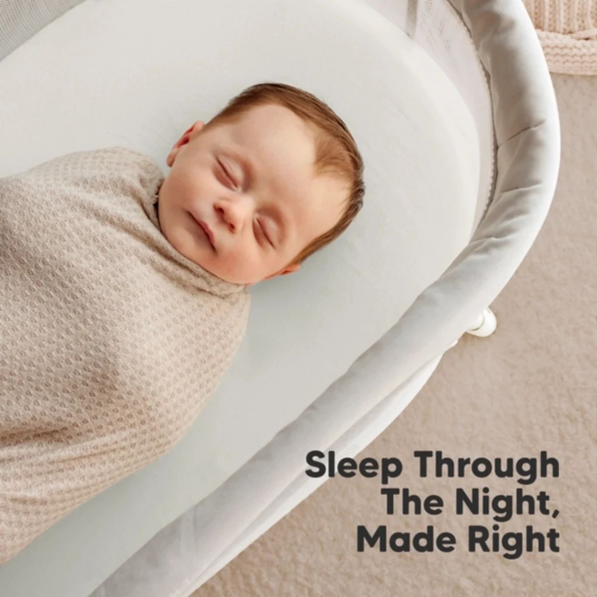 Kit de Lençol Para Moíses Soothe KeaBabies Sage - Universal

