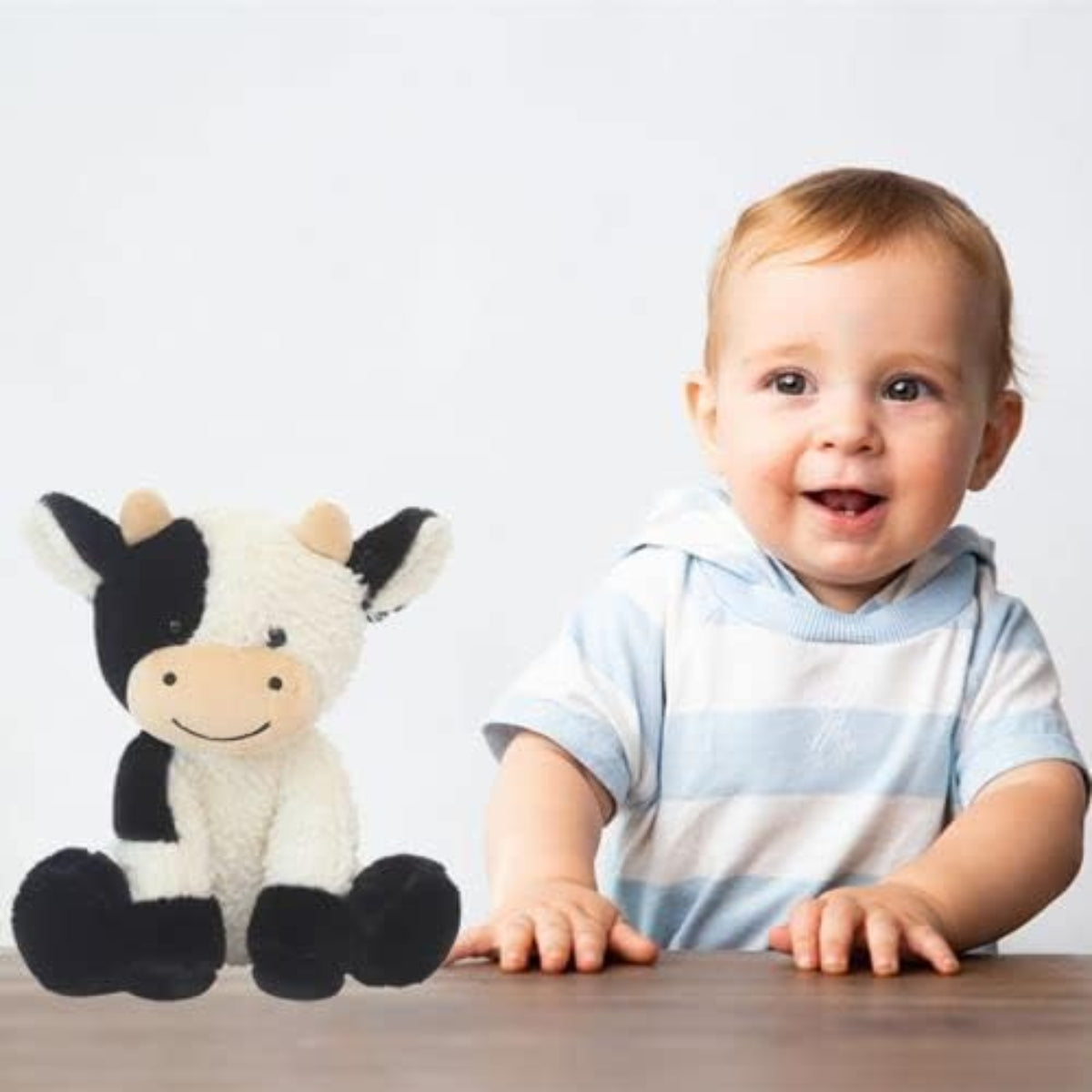 Kelly Toys 9 inches Stuffed Animal - Cow on Luna Baby Store Miami