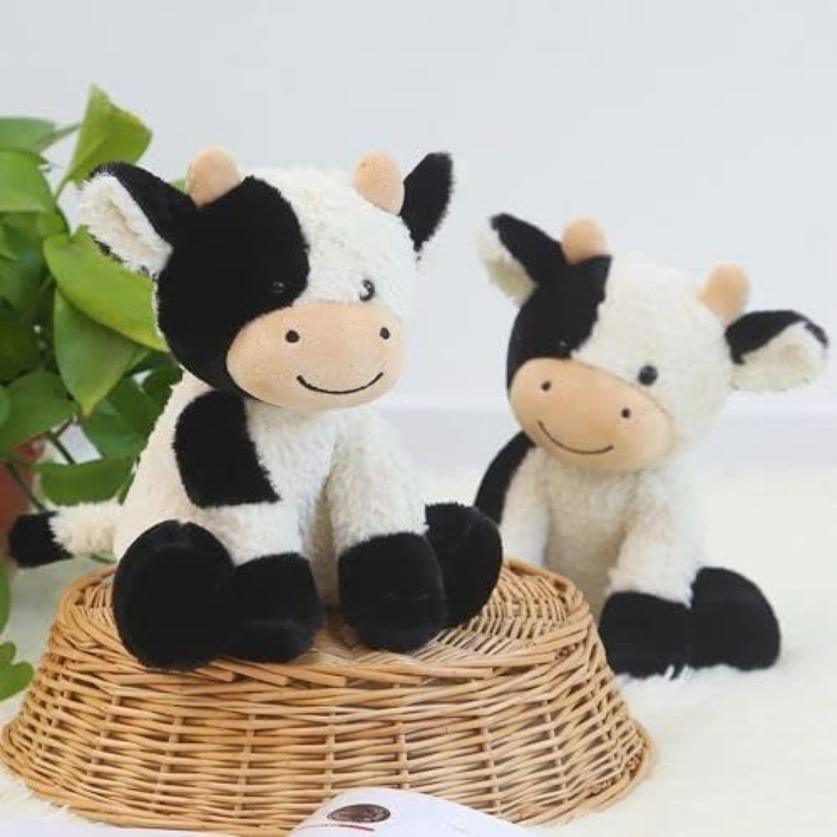 Kelly Toys 9 inches Stuffed Animal - Cow on Luna Baby Store Miami