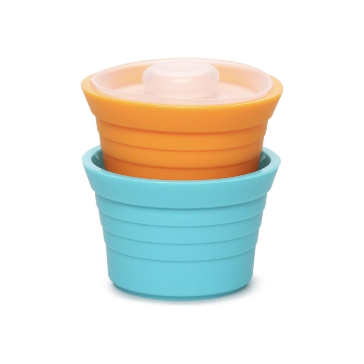 Pote de Armazenamento Kinderville Azul Laranja