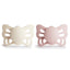 Mushie FRIGG Butterfly Anatomical Silicone Pacifier 2-Pack 0-6M Cream E Blush