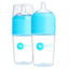 Kit De Mamadeira PopYum Com Mixer Blue 260ML