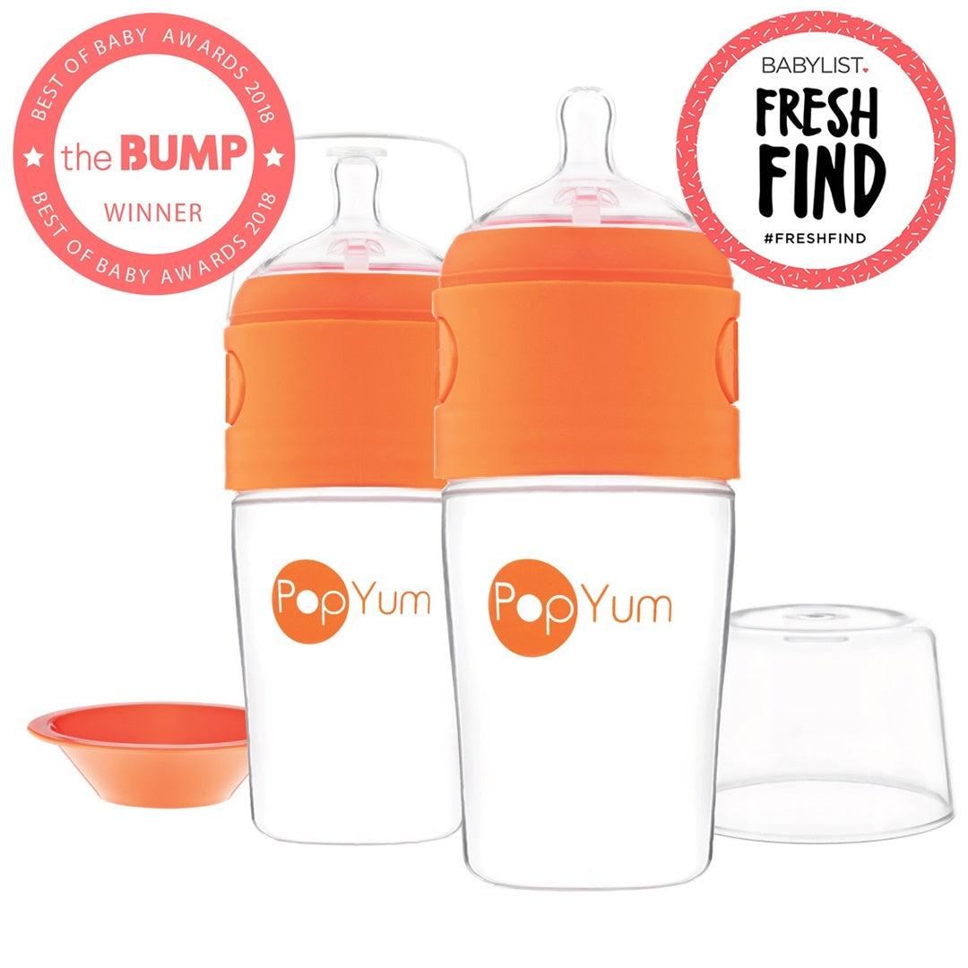 Mamadeira PopYum Com Mixer 260ML - PopYum Babytunes