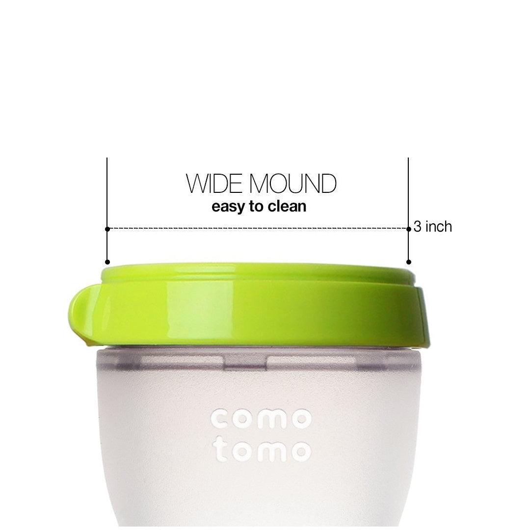 Kit Mamadeira Comotomo 2 Peças Verde 150ML - Comotomo Babytunes