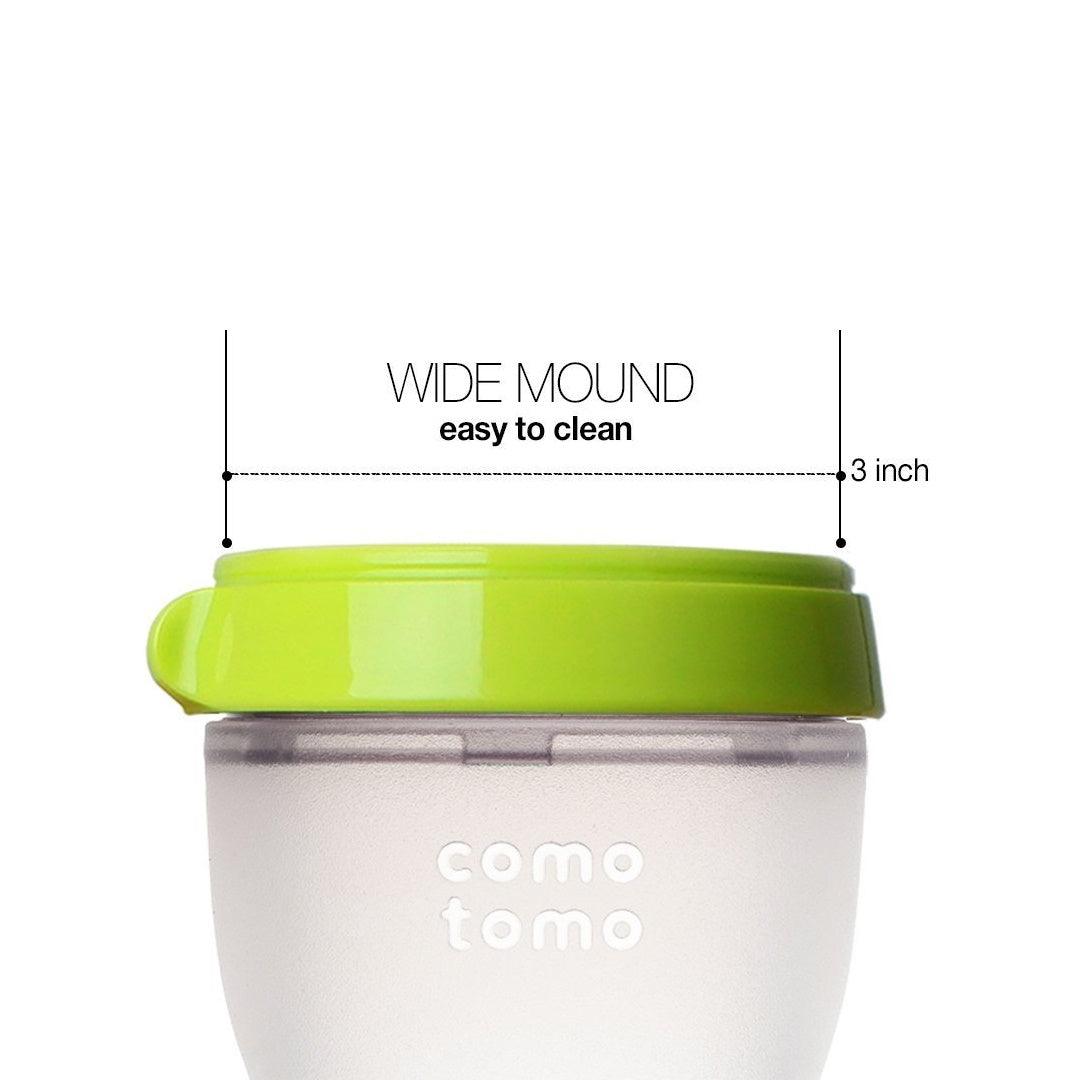 Kit Mamadeira Comotomo 2 Peças Verde 250ML - Comotomo Babytunes