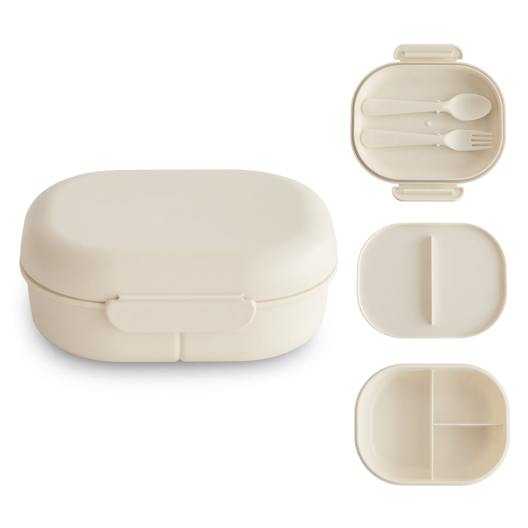 Lancheira Mushie Ivory on Luna Baby Store Miami