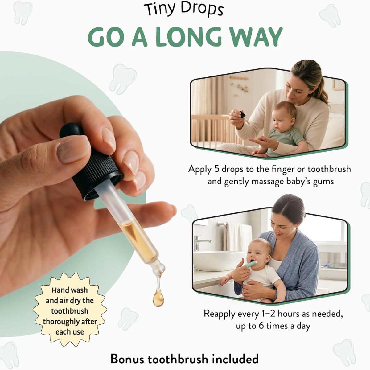 Gel Orgânico Para Alívio da Dentição Infantil Legendairy Milk on Luna Baby Store Miami