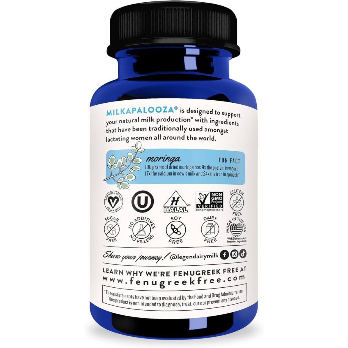 Legendairy Milk Milkapalooza - Suplemento de Amamentação 60 Caps
