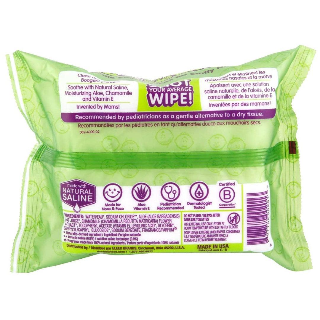 Lenços Umedecidos com Soro Fisiológico para Nariz do Bebê Boogie Wipes Eucalipto 30 Unidades - Boogie Wipes Babytunes