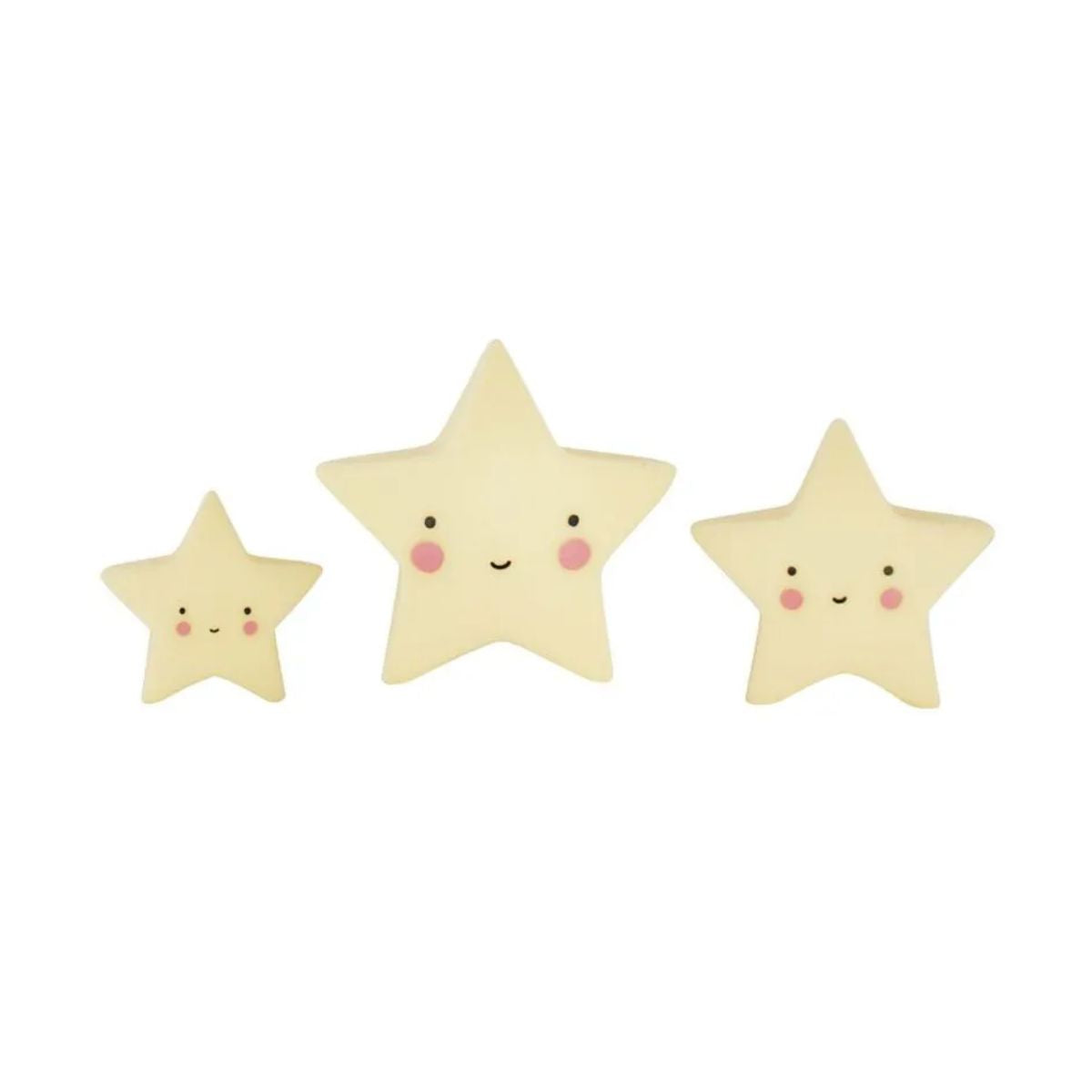 Little Lovely Company Minis Stars - Yellow on Luna Baby Store Miami