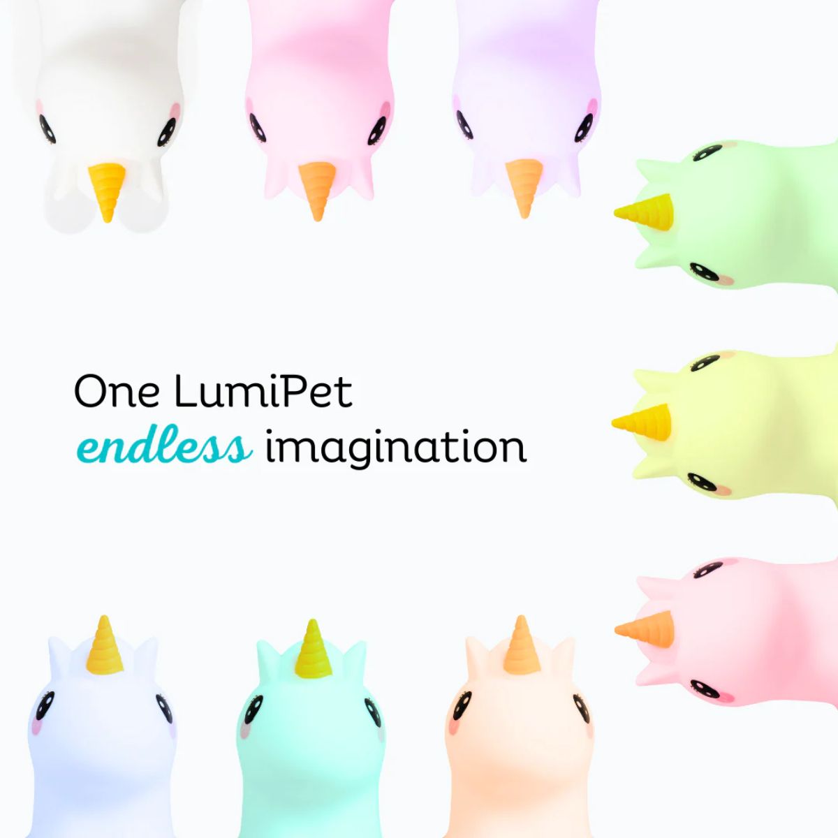 Luminária de Unicórnio Lumieworld on Luna Baby Store Miami