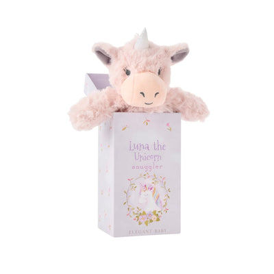 Luna Unicorn Snuggler Cobertor de Segurança Plush com Caixa de Presente