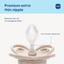 MAM Perfect Baby Premium Pacifier 0-6 , 2 Pk - Fairy Dust/Shell on Luna Baby Store Miami