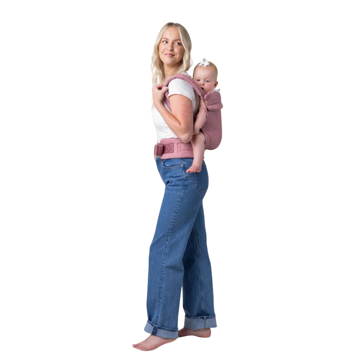 Mabē Monarch Baby Carrier – Mauve Wings