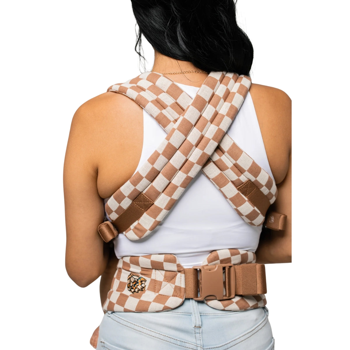 Mabē Monarch Baby Carrier – Mocha Check