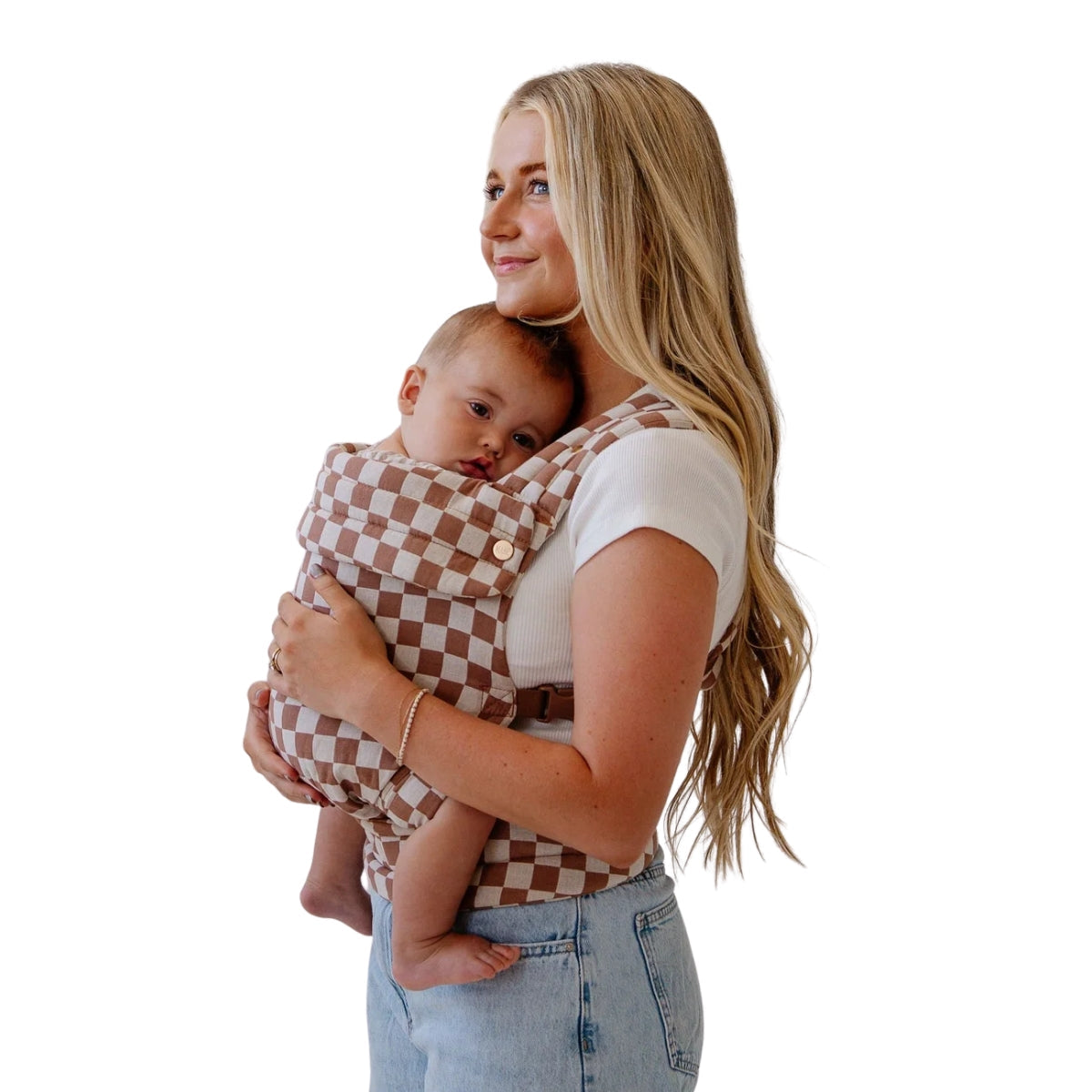 Mabē Monarch Baby Carrier – Mocha Check