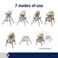 Maxi-Cosi Kiskadee 360 Rotating High Chair Onyx Heritage on Luna Baby Store Miami