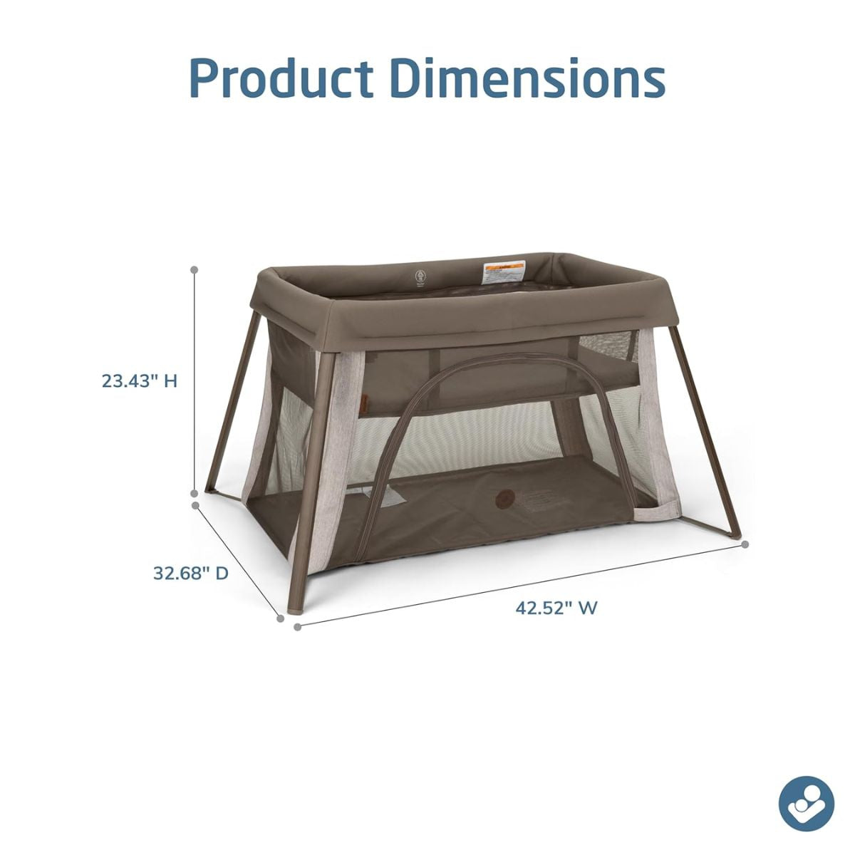 Berço Portátil Calao Maxi-Cosi Truffle on Luna Baby Store Miami