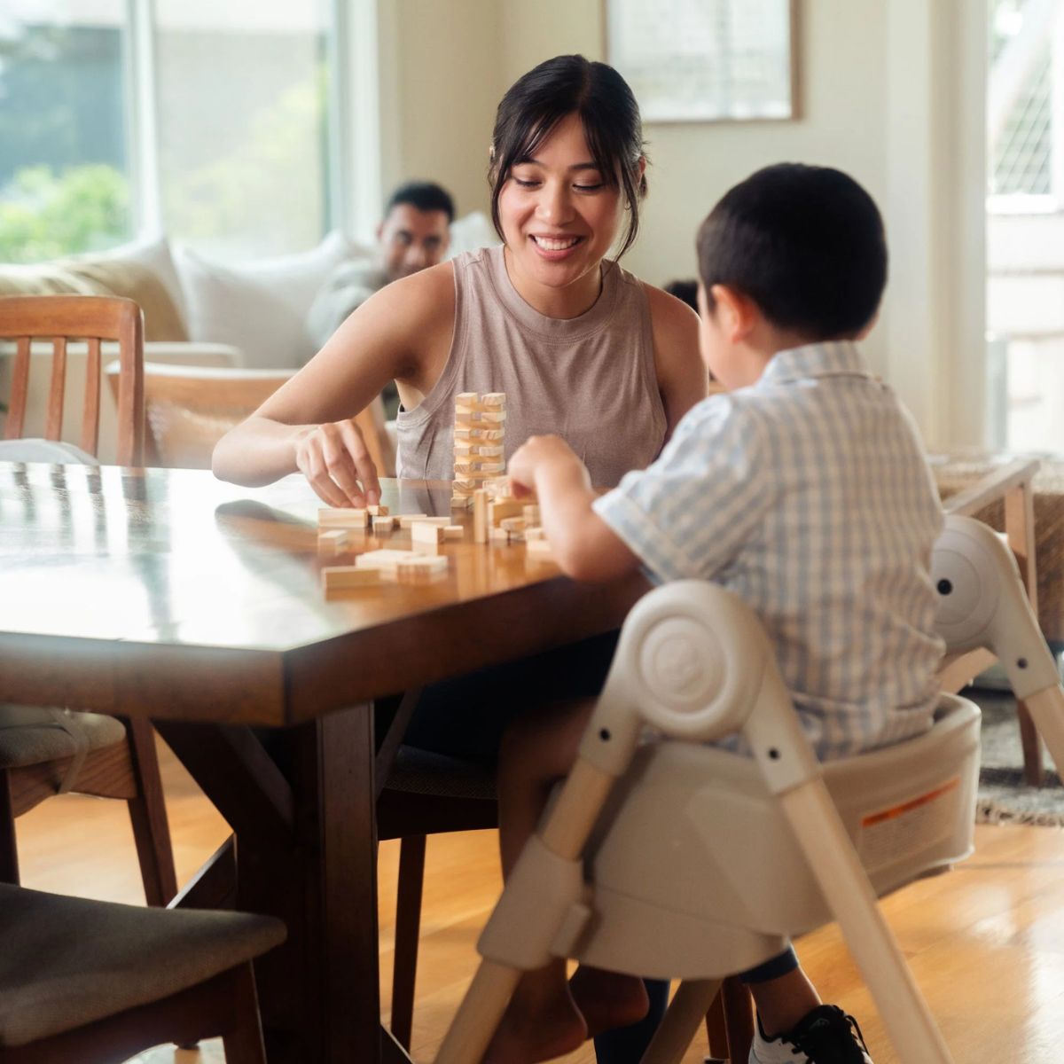 Maxi-Cosi Minla 6-In-1 High Chair - Classic Oat on Luna Baby Store Miami
