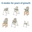 Maxi-Cosi Minla 6-In-1 High Chair - Classic Oat on Luna Baby Store Miami