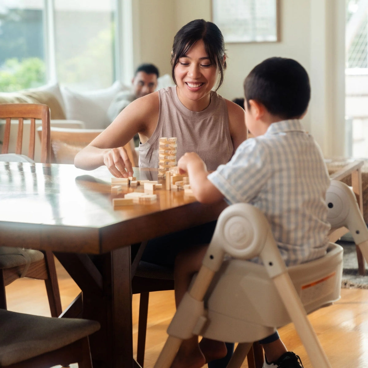 Maxi-Cosi Minla 6-In-1 High Chair - Classic Truffle on Luna Baby Store Miami